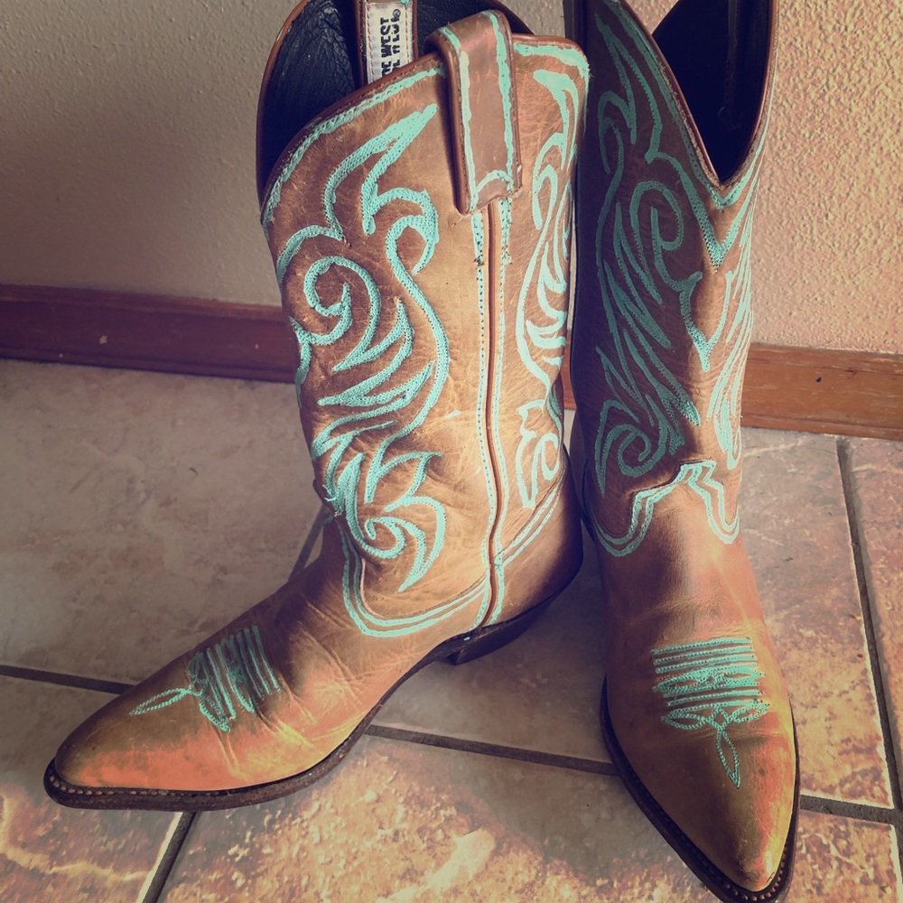 Code West Leather Boots